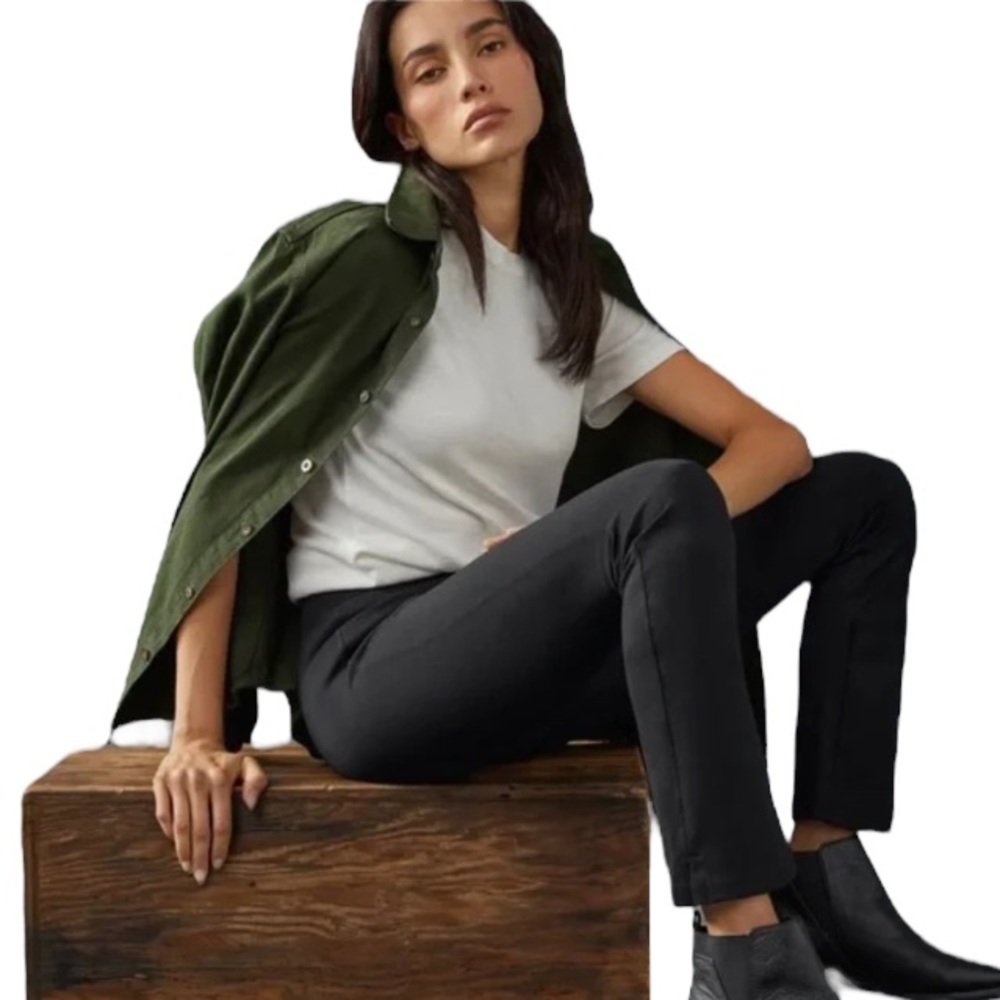 American Giant No-BS Kick Flare Pants - Black - Picture 3 of 13